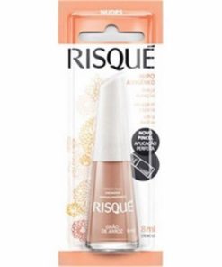 ESMALTE RISQUE CREMOSO GRAO ARROZ 8ML