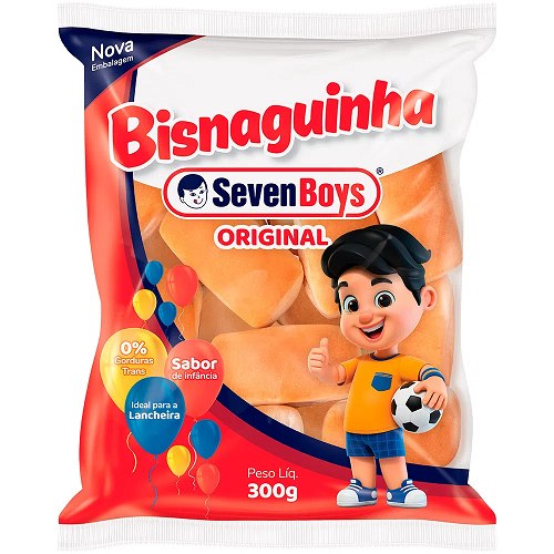 PAO SEVEN BOYS BISNAGA 300G