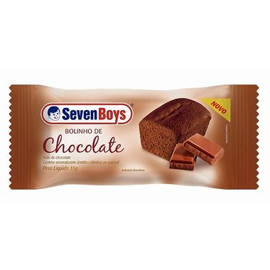 BOLO SEVEN BOYS CHOCOLATE 35G C15 BOLO SEVEN BOYS CHOCOLATE 35GR