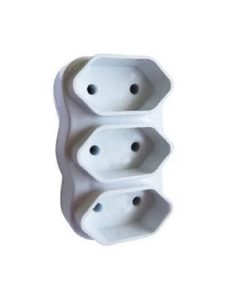 ADAPTADOR Q-UTIL 3 SAIDAS TIPO BARRA UN