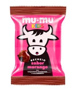 CHOCOLATE MUMU KIDS MORANGO 15,6GR