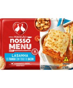 LASANHA PERDIGAO FRANGO COM BACON 600GR