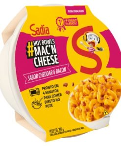 MACN CHEESE CHEDDAR BACON SADIA 300GR