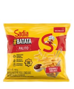 BATATA PALITO SADIA CONG 400GR