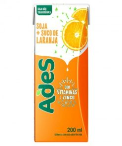 BEBIDA DE SOJA ADES LARANJA 200 ML