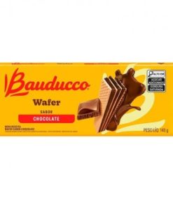 BISCOITO BAUDUCCO WAFER CHOCOLATE 140GR
