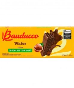 BISCOITO BAUDUCCO WAFER CHOC AVELA 140GR