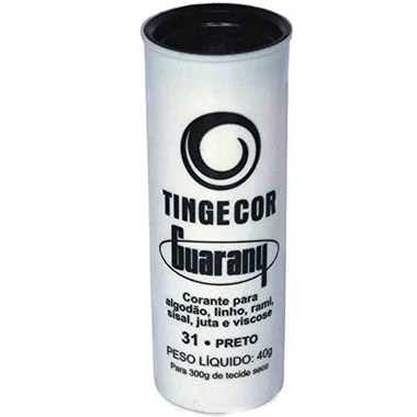 TINGECOR GUARANY PRETO 40GR