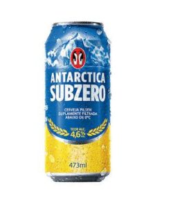 CERVEJA ANTARCTICA SUBZERO LATAO 473ML
