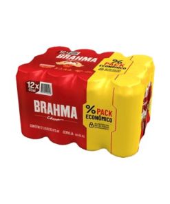 CERVEJA BRAHMA LATAO MP 473ML PACK C12