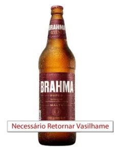 CERVEJA BRAHMA DUPLO MALTE LITRAO
