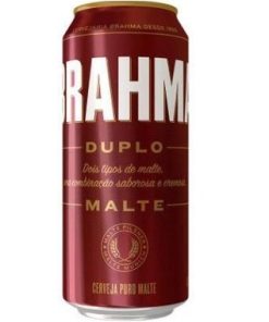CERVEJA BRAHMA DP MALTE LATAO 473ML