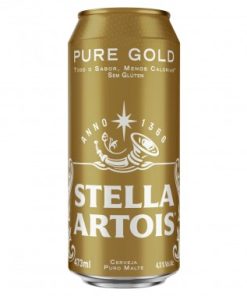 CERVEJA STELLA ARTOIS PURE GOLD LATAO473