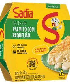 TORTA SADIA FRANGO COM PALMITO 500GR