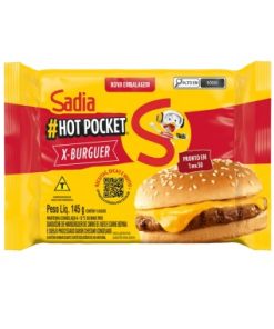 HOT POCKET SADIA X BURGUER 145GR