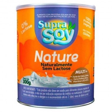 LEITE PO SUPRASOY S LACTOSE NATURE 300GR