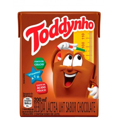 Toddynho Achocolatado - Bebida láctea UHT, sabor chocolatey, 200ml :  : Alimentos e Bebidas