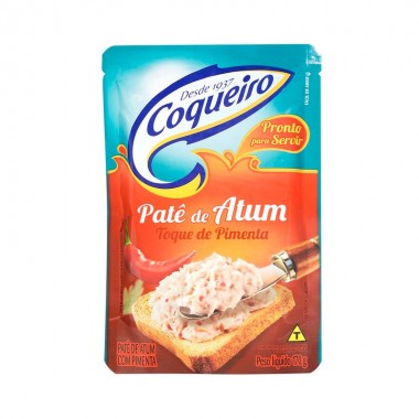 PATE COQUEIRO ATUM PIMENTA SHT 170GR