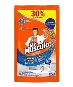 LIMPADOR P/BANHEIRO M MUS 30% REF 400ML