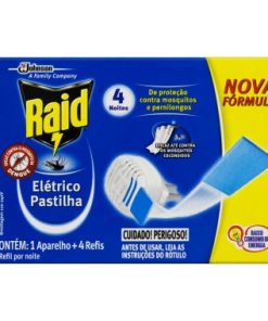 APARELHO RAID ELETRICO+4PASTILHA UN