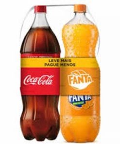 REFRIGERANTE DUAL PACK COCA+FANTA 2L