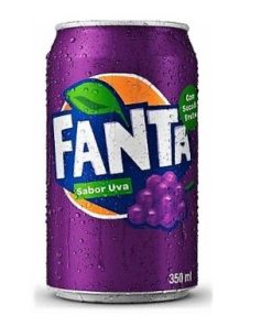 REFRIGERANTE FANTA UVA LATA 350ML