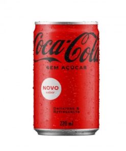REFRIGERANTE COCA COLA ZERO MINI LT 220M