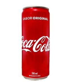 REFRIGERANTE COCA COLA SA LATA 310ML