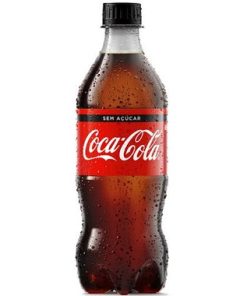 REFRIGERANTE COCA COLA ZERO 600ML