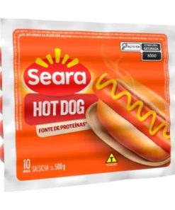 SALSICHA SEARA HOT DOG 500GR