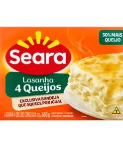 LASANHA SEARA 4 QUEIJOS 600GR