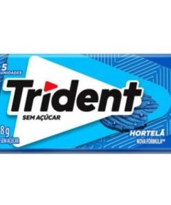 CHICLE TRIDENT HORTELA 8GR