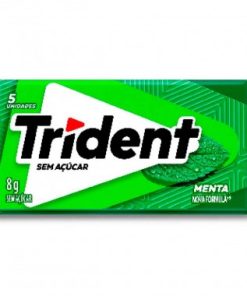 CHICLE TRIDENT MENTA 8GR