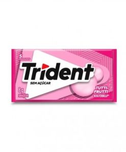 CHICLE TRIDENT TUTIFRUTI 8GR