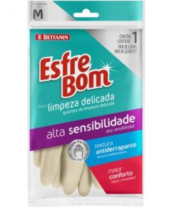 LUVA MULTIUSO ESFREBOM DELICADA M UN