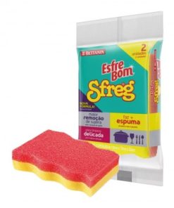 ESPONJA SFREG DUPLA FACE C/2UN