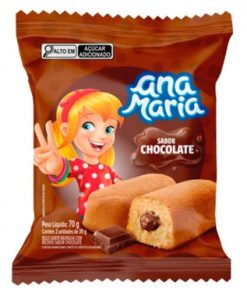BOLINHO ANA MARIA CHOCOLATE 70GR