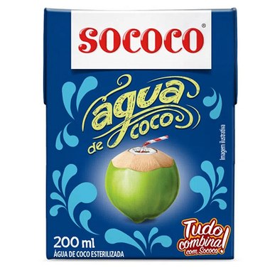 AGUA DE COCO SOCOCO 200G AGUA DE COCO SOCOCO 200G