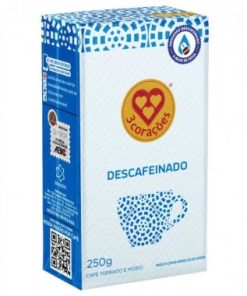 CAFE TRES CORACOES DESCAFEINADO 250GR