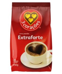 CAFE TRES CORACOES EXTRA FORTE 250GR