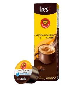 CAFE TRES CORACOES CAPS CAPUCCINO 88GR