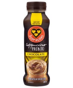 BEBIDA LACTEA 3CORACOES CAP CHOCO 260ML