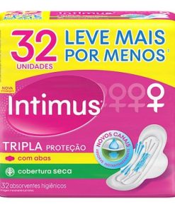 ABSORV INTIMUS TRIPLA SECA C ABAS 32UN