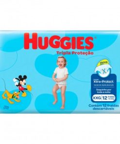 FRALDA HUGGIES TRIPLA P JUMBINHO XXG12UN