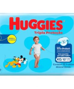 FRALDA HUGGIES TRIPLA P JUMBINHO XG 12UN