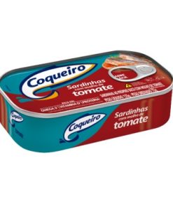 SARDINHA COQUEIRO MOLHO TOMATE 125GR
