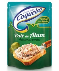 PATE COQUEIRO ATUM AZEITONAS SHT 170G