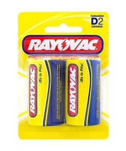 PILHA RAYOVAC GRANDE SM 2UN