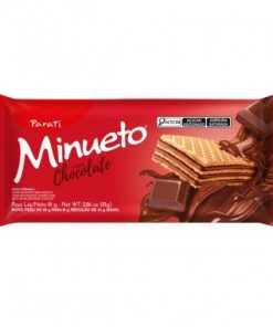 BISCOITO WAF MINUETO CHOCOLATE 81GR