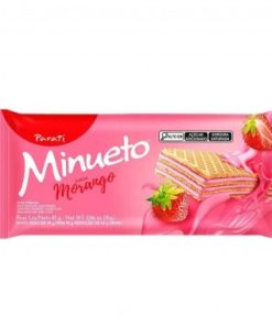 BISCOITO WAF MINUETO MORANGO 81GR
